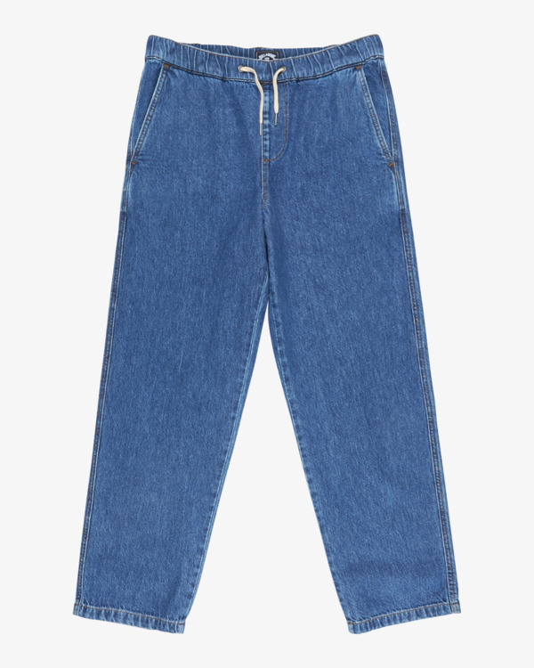 3 Larry Denim - Elastische Jeanshose für Männer Blau EBYDP03003 Billabong
