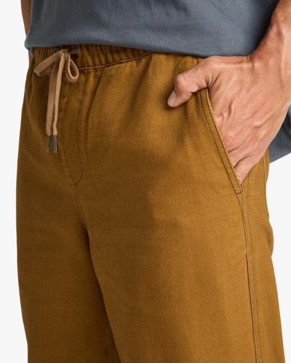 4 Larry Canvas Brown EBYDP03004 Billabong