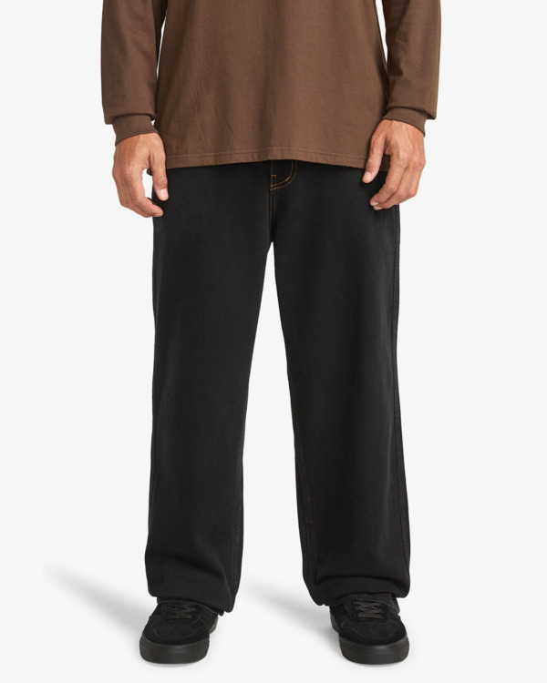 0 Gold Coast Denim - Jeans im Workwear-Style für Männer Schwarz EBYDP03005 Billabong