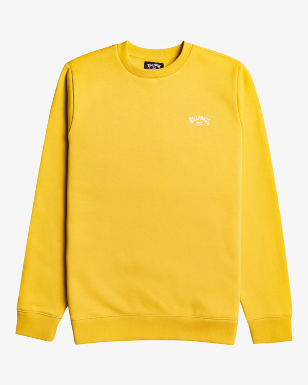 Billabong yellow sweatshirt on sale