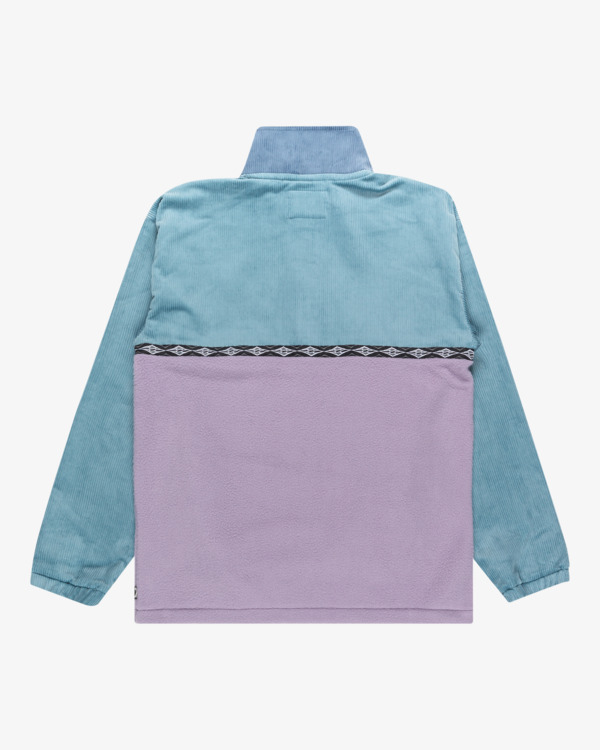 8 Space Lobster - Pull à col zippé pour Homme Bleu EBYFT00143 Billabong