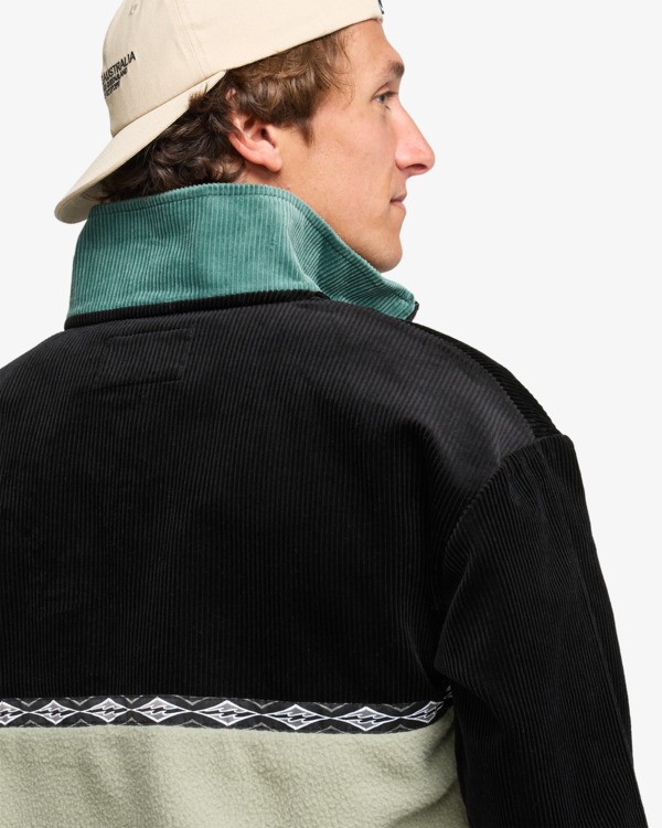 5 Space Lobster - Pull à col zippé pour Homme Bleu EBYFT00143 Billabong