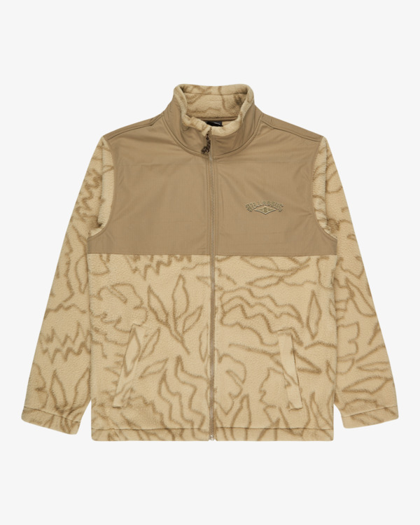 7 Boundary Re-Issue - Pulôver com meia gola e meio fecho de correr para homem Branco EBYFT00144 Billabong