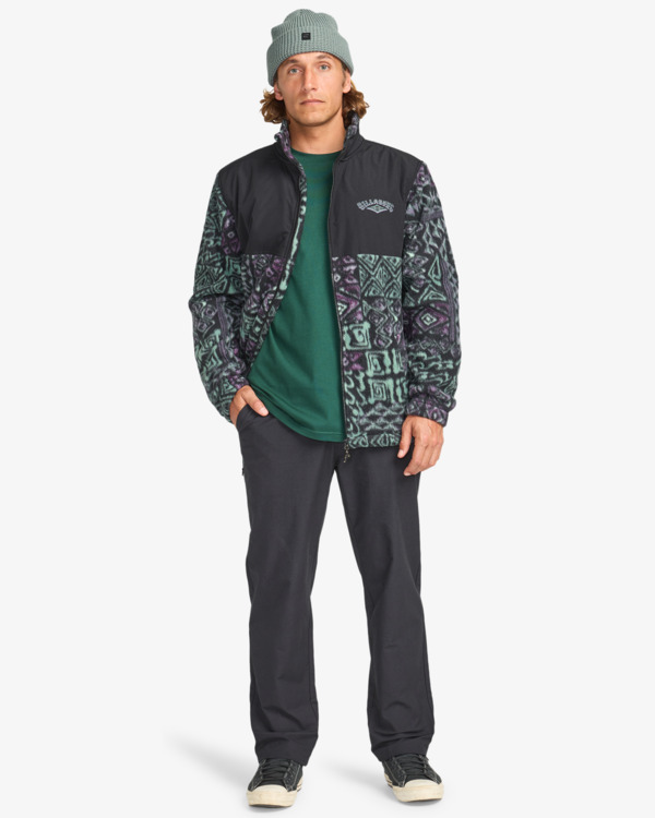 1 Boundary Re-Issue - Pulôver com meia gola e meio fecho de correr para homem Multi EBYFT00144 Billabong