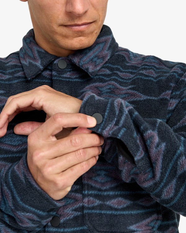 5 Furnace Flannel - Camisa elástica Furnace para hombre Azul EBYFT00145 Billabong