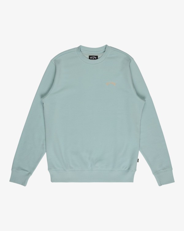 6 Arch Cr - Sweat &agrave; col rond pour Homme Bleu EBYFT00146 Billabong