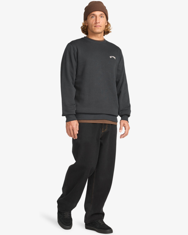 1 Arch Cr - Rundhals-Sweatshirt für Männer Schwarz EBYFT00146 Billabong