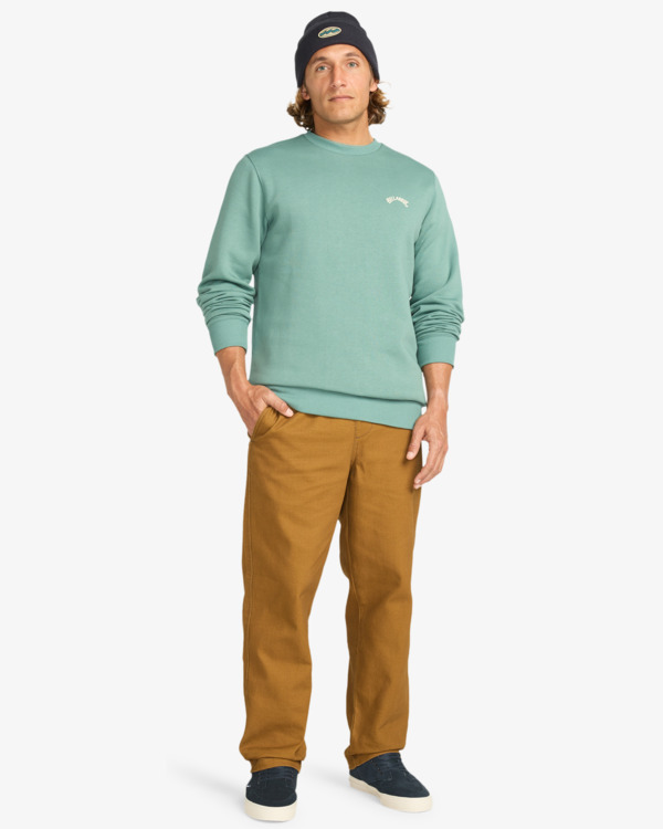1 Arch Cr - Rundhals-Sweatshirt für Männer Blau EBYFT00146 Billabong