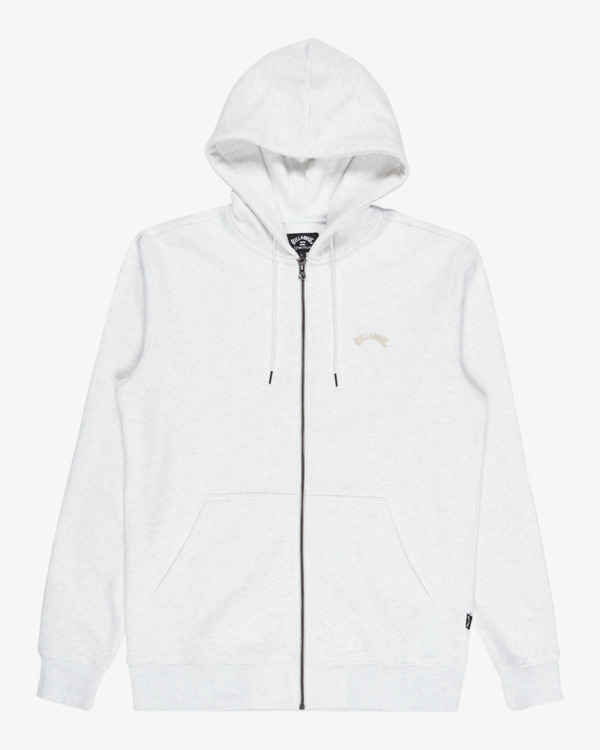 6 Arch - Pull zippé à capuche pour Homme Blanc EBYFT00148 Billabong