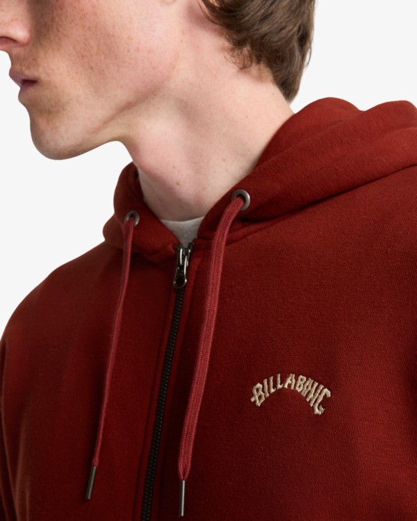 4 Arch - Hoodie mit Reißverschluss für Männer Rot EBYFT00148 Billabong