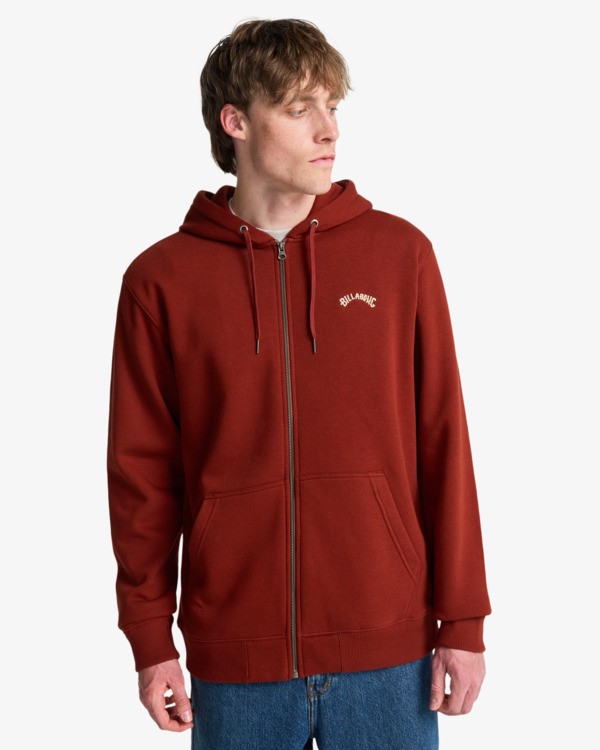 0 Arch - Hoodie mit Reißverschluss für Männer Rot EBYFT00148 Billabong