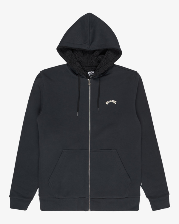 7 Arch Sherpa - Pull zippé à capuche pour Homme Noir EBYFT00149 Billabong