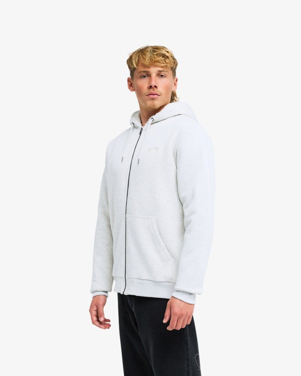 3 Arch Sherpa - Sudadera con capucha y cremallera para hombre  EBYFT00149 Billabong