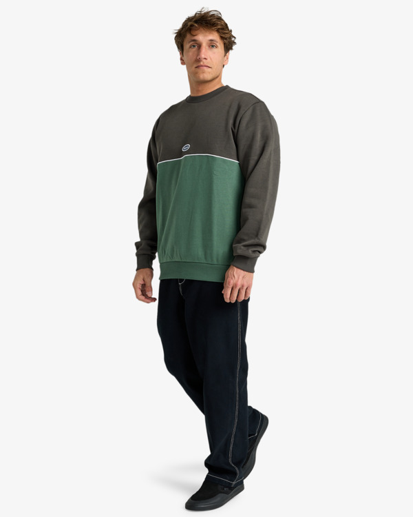 1 Mogul Cut Cr - Fleece Top for Men Black EBYFT00152 Billabong