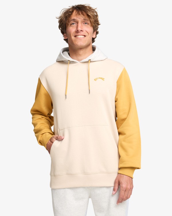 0 Arch Block Po - Kapuzenpulli für Männer Beige EBYFT00155 Billabong