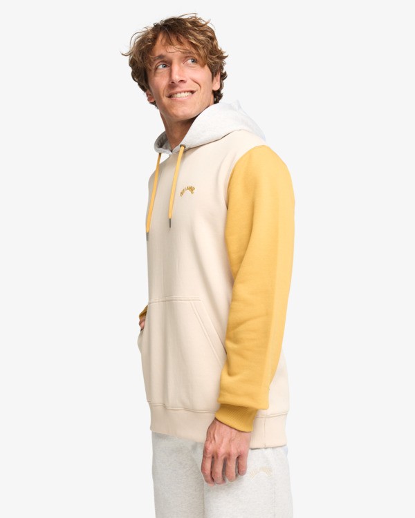 2 Arch Block Po - Kapuzenpulli für Männer Beige EBYFT00155 Billabong