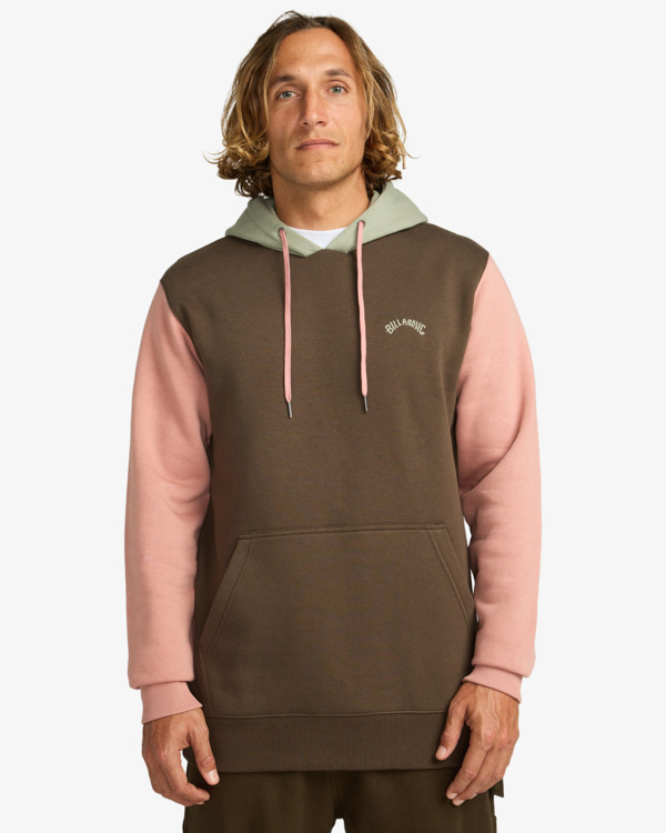 0 Arch Block Po - Kapuzenpulli für Männer Braun EBYFT00155 Billabong