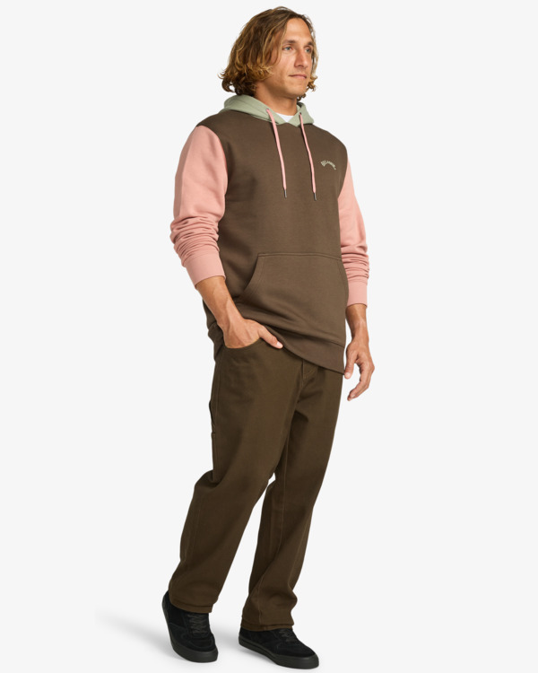 1 Arch Block Po - Kapuzenpulli für Männer Braun EBYFT00155 Billabong
