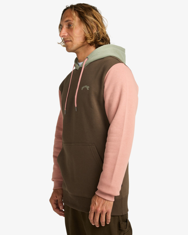 3 Arch Block Po - Kapuzenpulli für Männer Braun EBYFT00155 Billabong