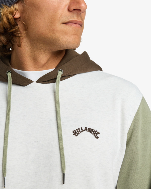 4 Arch Block Po - Kapuzenpulli für Männer Weiss EBYFT00155 Billabong