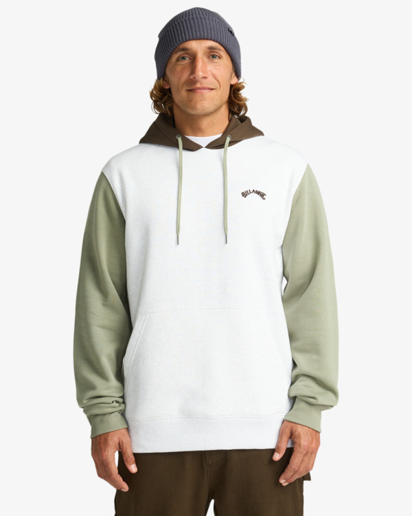 0 Arch Block Po - Kapuzenpulli für Männer Weiss EBYFT00155 Billabong