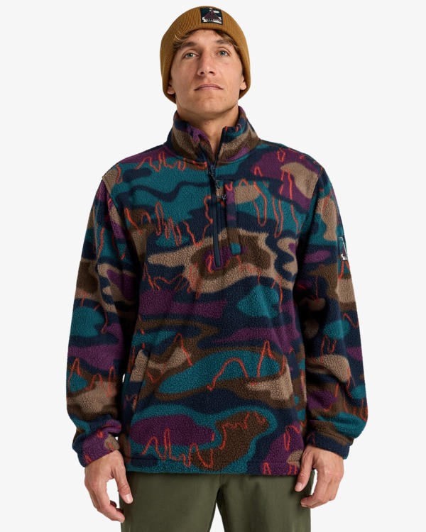 0 Boundary Taaffe - Top in felpa da Uomo Brown EBYFT00157 Billabong