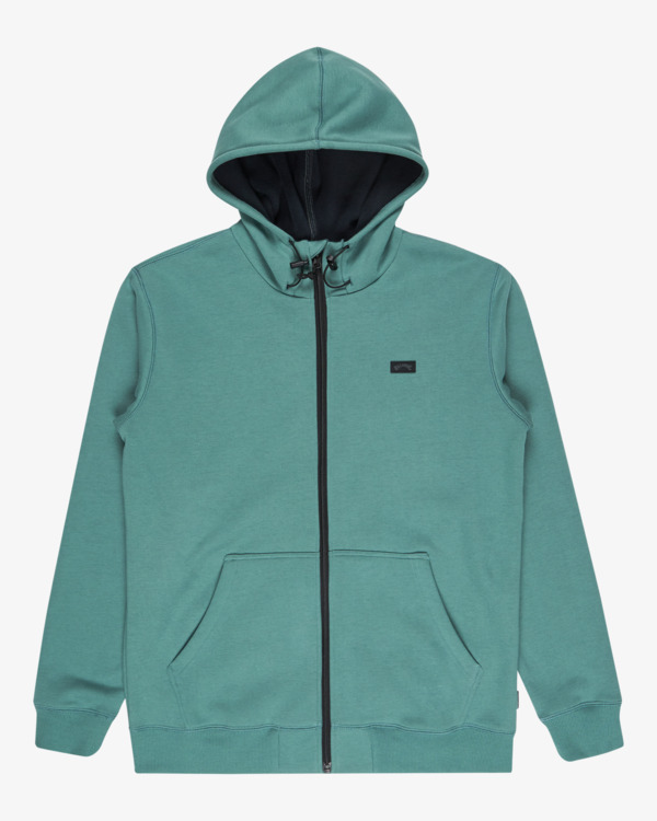 6 Shoreline - Sweat à capuche zippé pour Homme Bleu EBYFT00161 Billabong