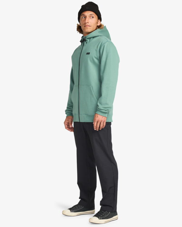 1 Shoreline - Sweat à capuche zippé pour Homme Bleu EBYFT00161 Billabong