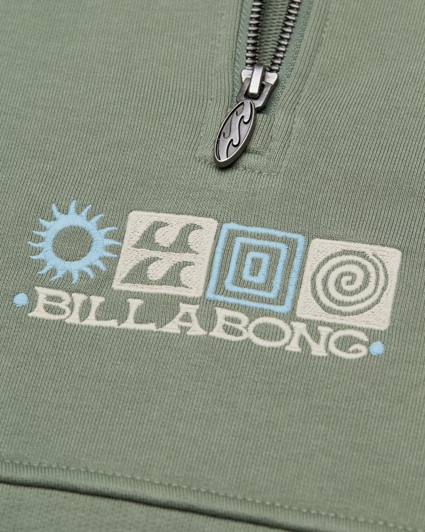 6 Burleigh Mock Neck Verde EBYFT00184 Billabong