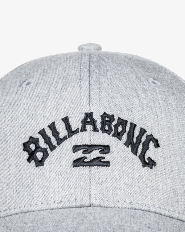 3 Arch - Snapback Cap for Men Gray EBYHA00128 Billabong