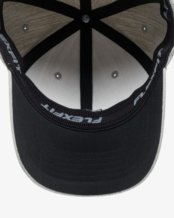 3 All Day - Casquette Flexfit pour homme Gris EBYHA00134 Billabong