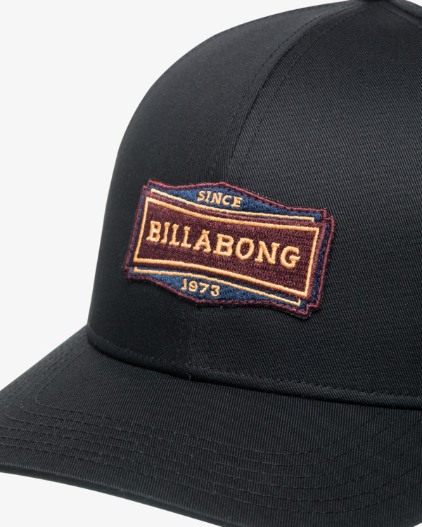 3 Walled - Snapback Cap for Men Black EBYHA00135 Billabong