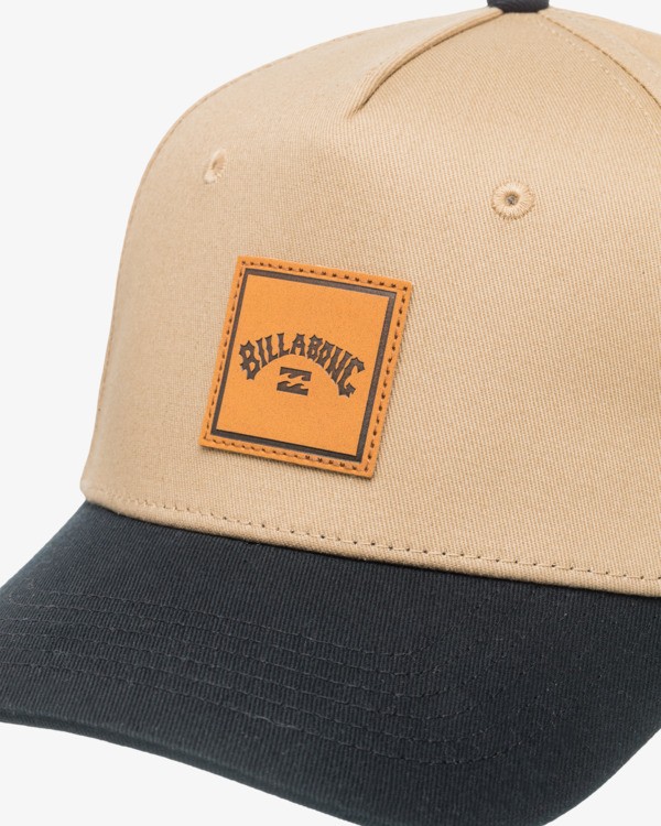 3 Stacked - Snapback Cap for Men Brown EBYHA00139 Billabong