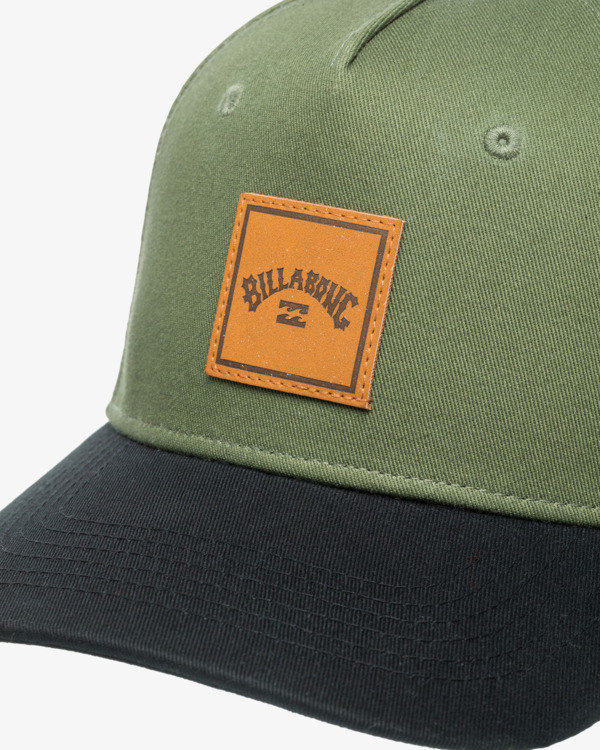 3 Stacked - Casquette snapback pour Homme Vert EBYHA00139 Billabong