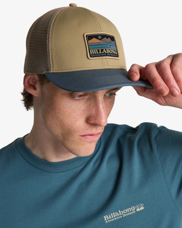 5 A/Div Range - Trucker Cap for Men Beige EBYHA00149 Billabong
