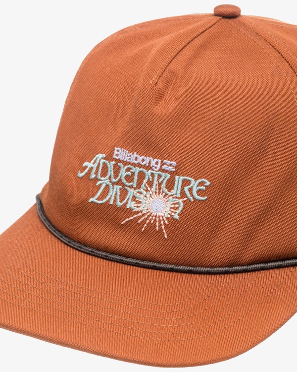 3 A/Div - Strapback-Cap für Männer Braun EBYHA00152 Billabong
