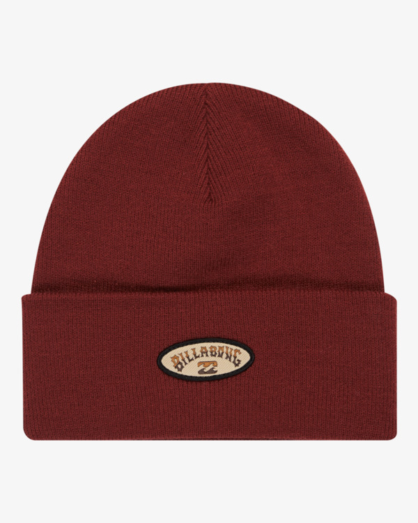 2 Every Other Day - Berretto con risvolto da Uomo Red EBYHA00155 Billabong