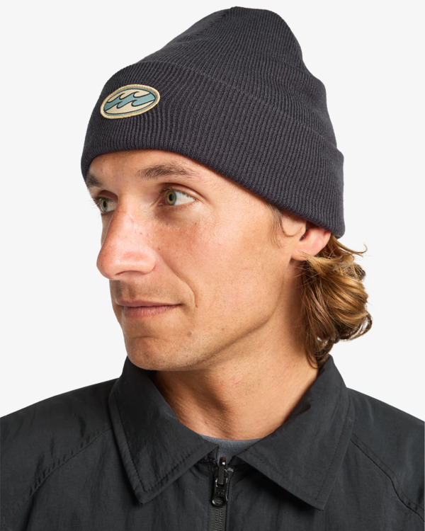 1 Every Other Day - Berretto con risvolto da Uomo Black EBYHA00155 Billabong