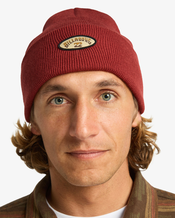 0 Every Other Day - Berretto con risvolto da Uomo Red EBYHA00155 Billabong