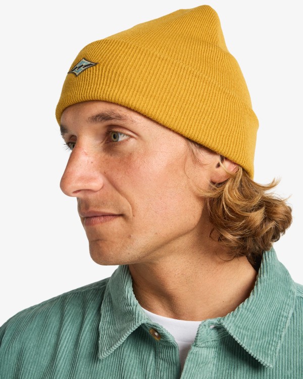 1 Every Other Day - Berretto con risvolto da Uomo Yellow EBYHA00155 Billabong
