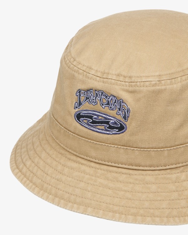 1 Bad Dog - Anglerhut f&uuml;r M&auml;nner Beige EBYHA00161 Billabong