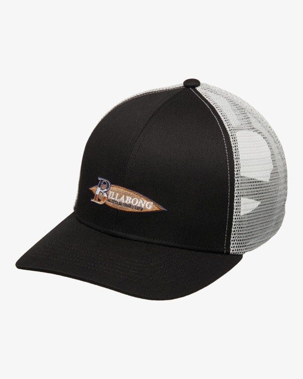 0 Runner Up - Trucker Cap for Men Black EBYHA00165 Billabong