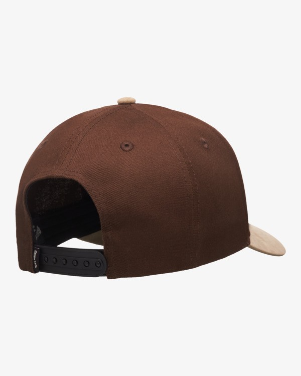 3 Diamond - Snapback Cap for Men Brown EBYHA00168 Billabong