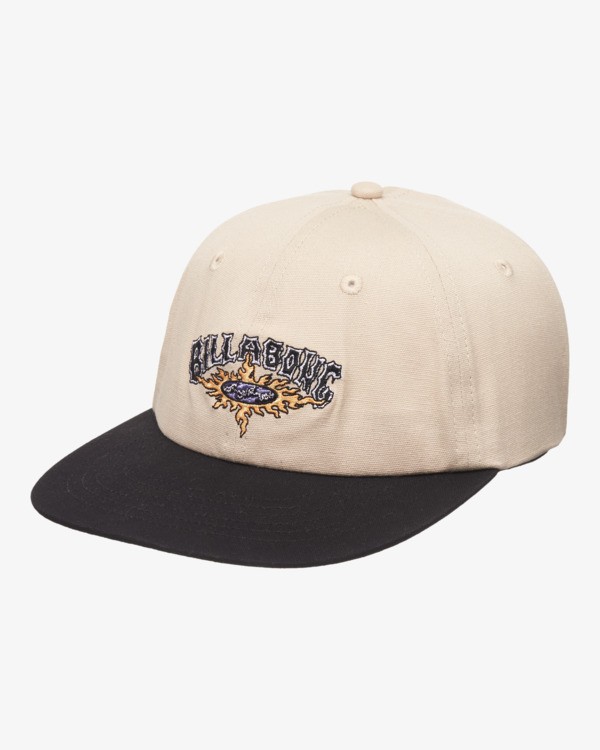 0 Throwback - Strapback Cap for Men Beige EBYHA00174 Billabong