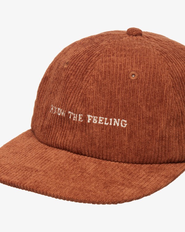 2 Cord - Strapback Cap for Men Brown EBYHA00176 Billabong