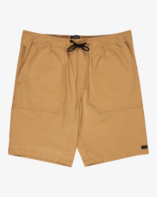3 Surftrek Trail - Hybrid Boardshorts for Men Beige EBYHY03006 Billabong