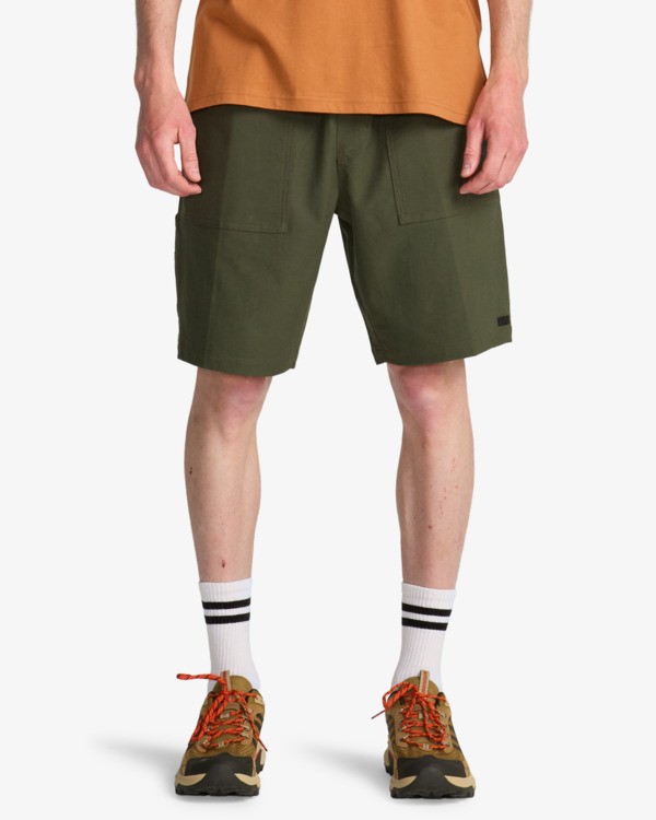 0 Surftrek Trail - Hybrid Boardshorts for Men Blue EBYHY03006 Billabong