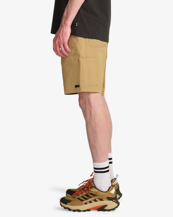 1 Surftrek Trail - Hybrid Boardshorts for Men Beige EBYHY03006 Billabong