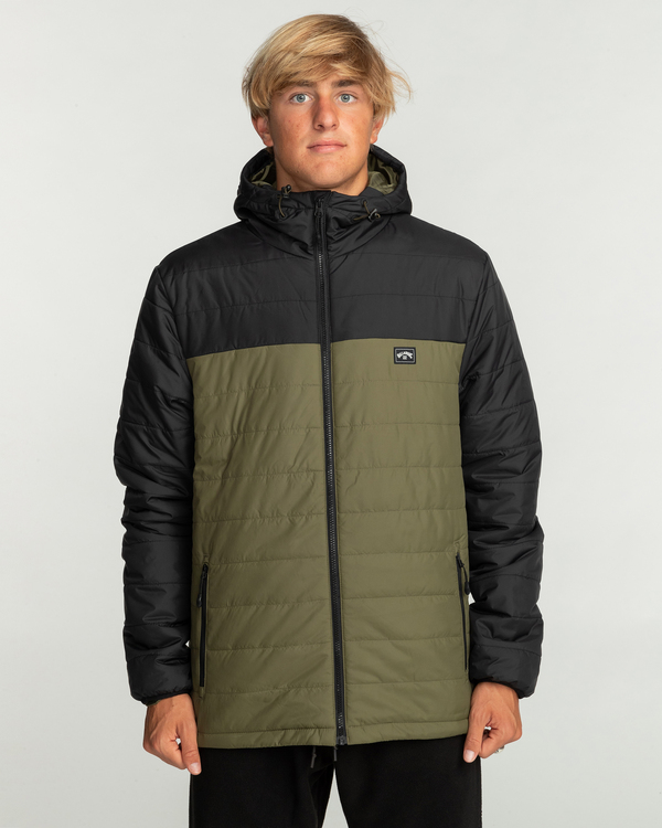 Surf Check Puffer Jacket for Men