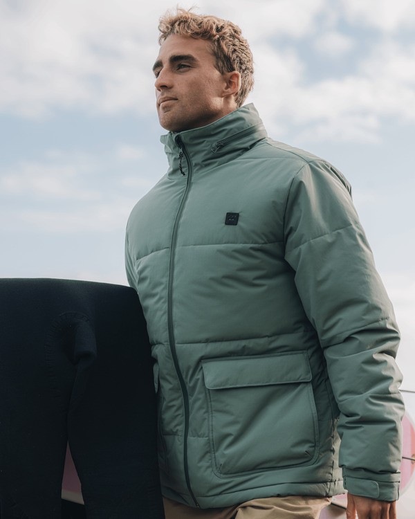 0 Point Lay 10k - Donsjack voor Heren Green EBYJK00125 Billabong